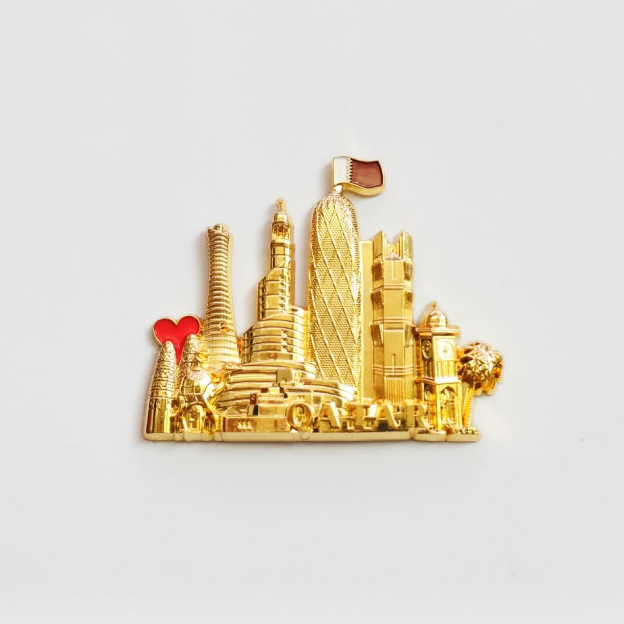 Qatar souvenir metal Fridge Middle East Country Shopee Philippines