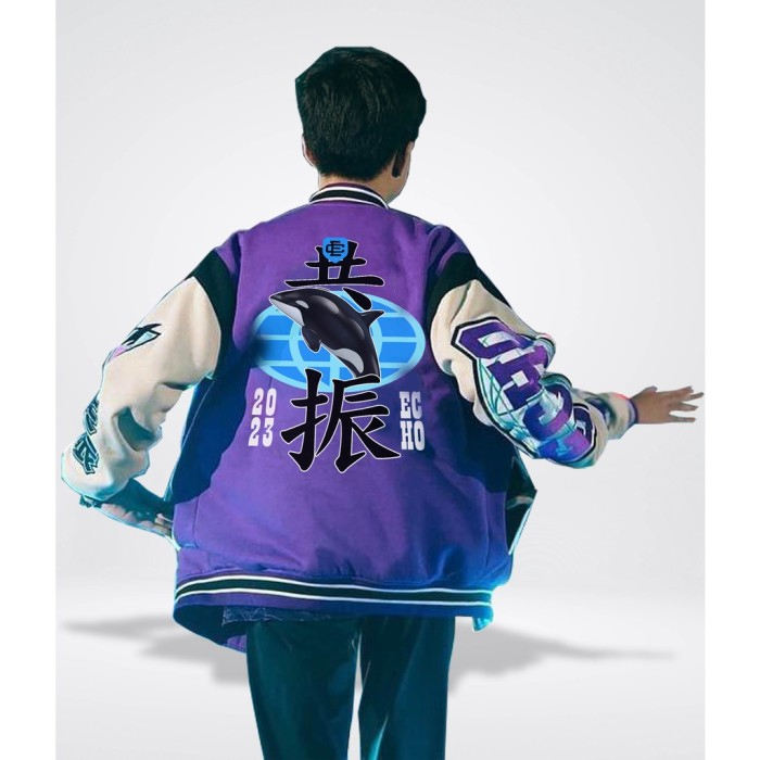 Varsity Gaming Jacket Echo sport Champion 2023 Shopee Philippines