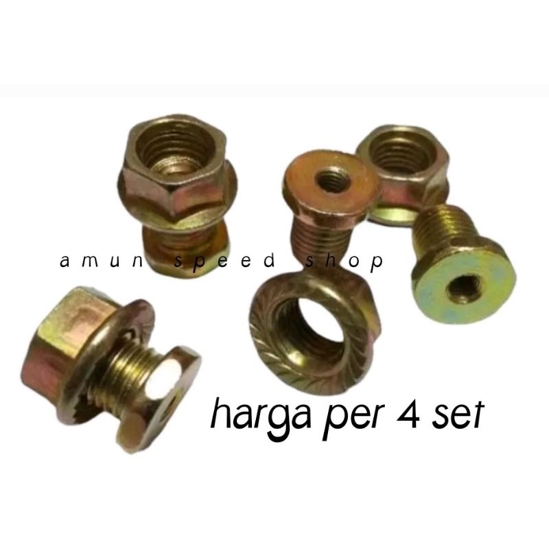 Well nut well nut wellnut visor nmax lexi Bolt nut | Shopee Philippines