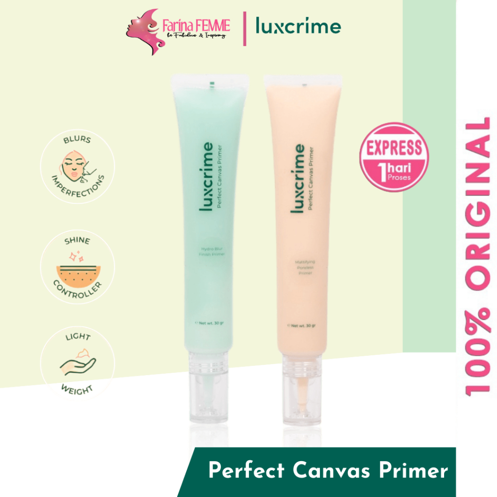 Femme || Luxcrime Perfect Canvas Primer Hydro Blur Finish Primer ...