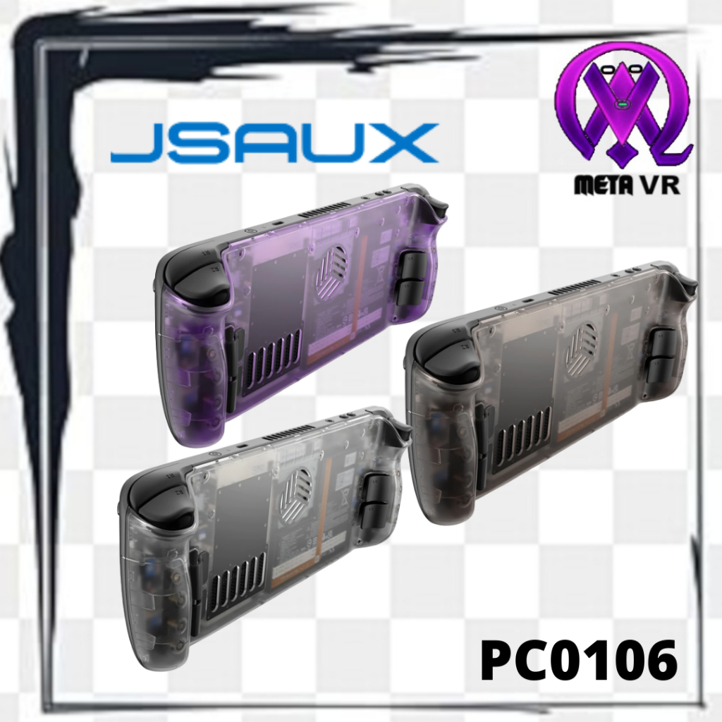 JSAUX Transparent Back Plate for Steam Deck PC0106B Vents | Shopee ...