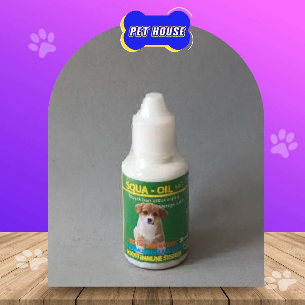 Squa OIL DROP 30ML Fish OIL To Increase Dog Endurance And Immunity
