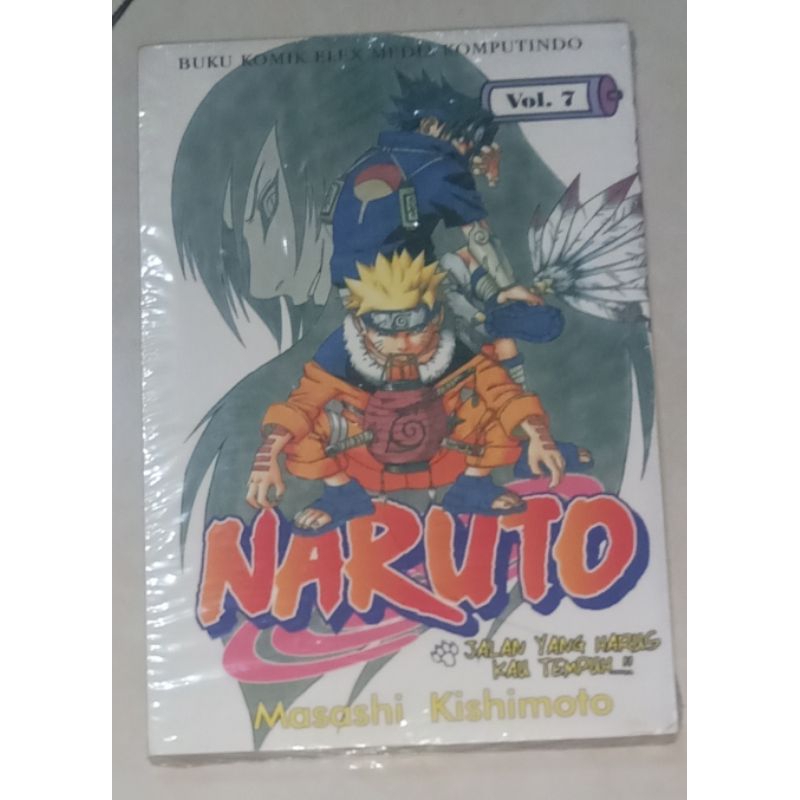 Naruto vol 7 Comic original Seal | Shopee Philippines