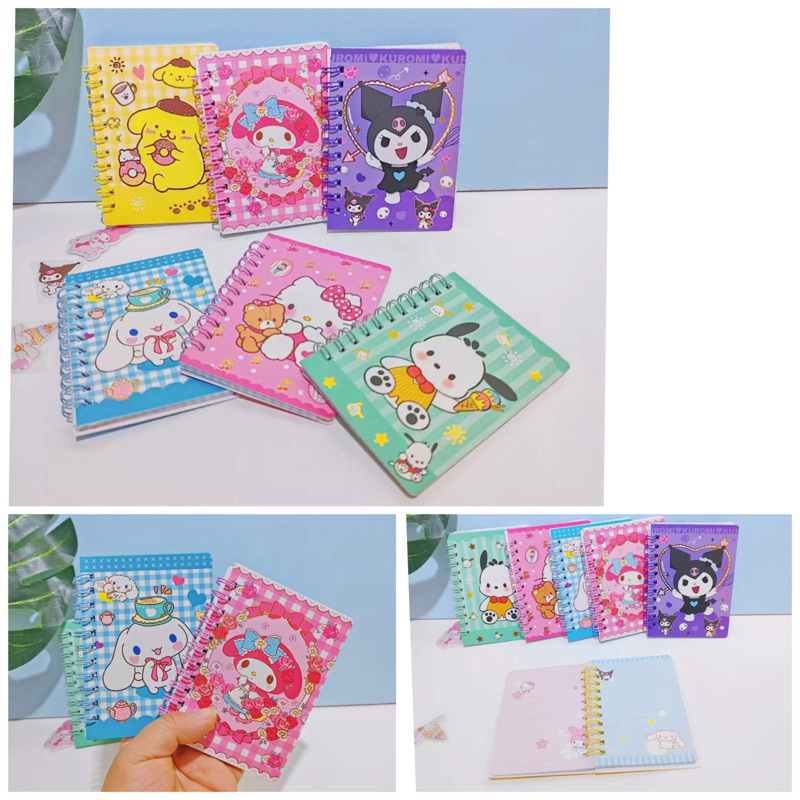 Sanrio Mini Notebook 2pcs | Shopee Philippines
