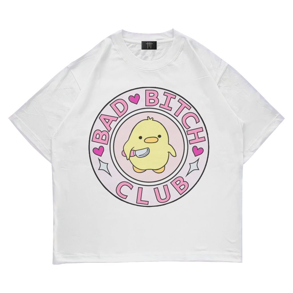 Megablast – BAD BIT CLUB OVERSIZE COMBED T-SHIRT 24S | Shopee Philippines