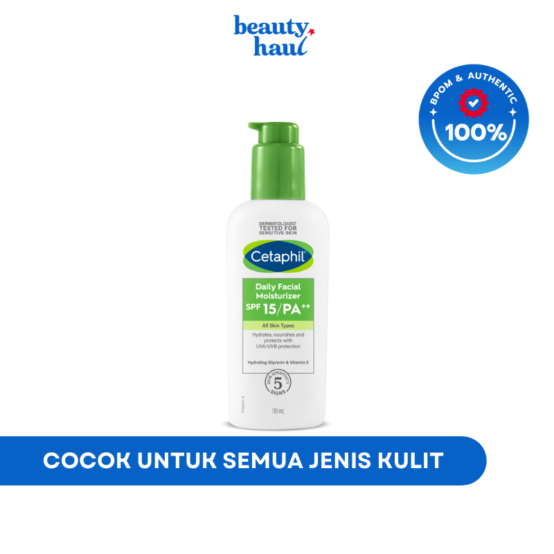 CETAPHIL Daily Facial Moisturizer SPF15 PA++ 118ml | Shopee 
