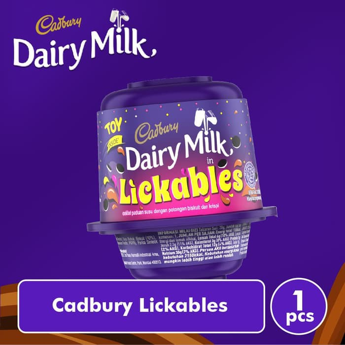 Cadbury Dairy Milk Lickables Chocolate, 20g, Free Toy Shopee Philippines