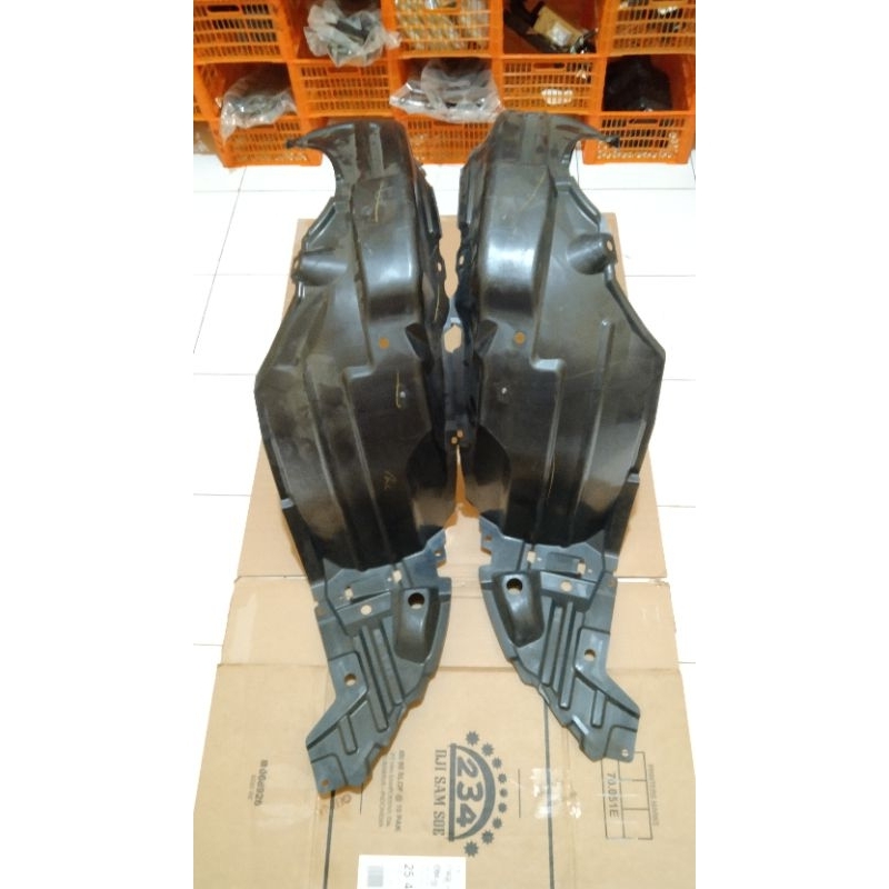 Front Wheel fender liner vios gen 3 limo 20132017 original Shopee Philippines