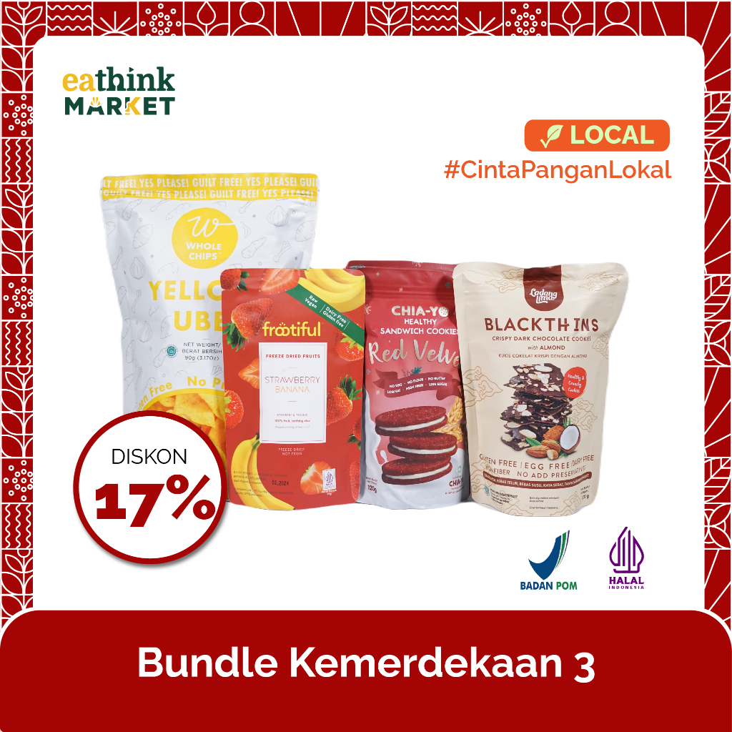LOKAL Halal Local Gluten Free Healthy Snack Independence Bundle ...