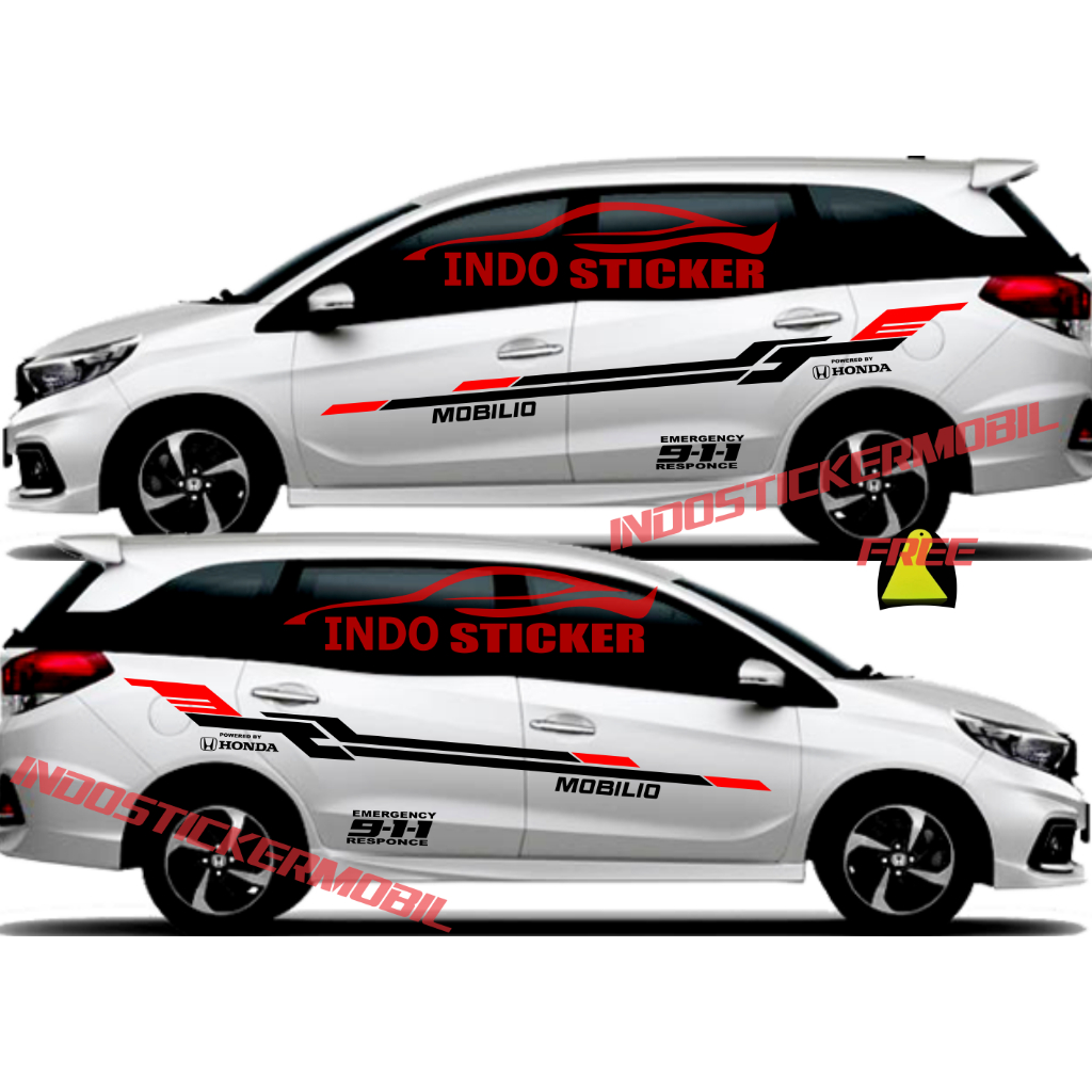 HONDA Mobilio rs car stickers, car cutting stickers Mobilio all types ...
