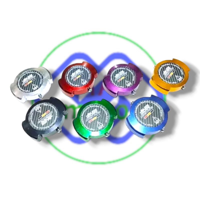 Radiator Cap Cover Cap Radiator Arm Full CNC Aluminum N Max Vario Aerox ...