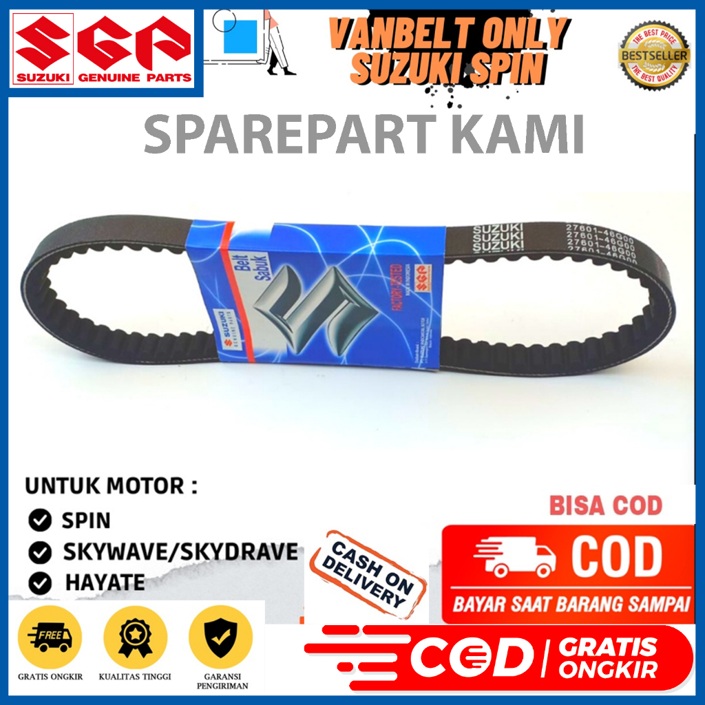 Vanbelt VAN BELT ONLY SUZUKI SPIN SKYDRIVE SKYWAVE SPIN HAYATE ...