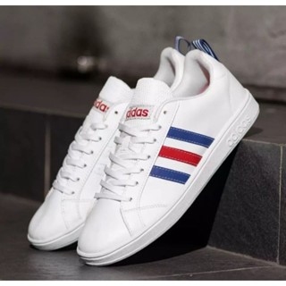 New ADIDAS NEO ADVANTAGE WHITE STRIPE FRANCE Shoes MADE IN INDONESIA