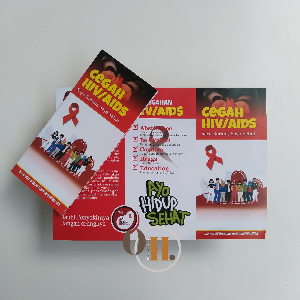 HIV/AIDS Leaflet - Recognize and HIV/AIDS Wasp Brochure, Reproductive ...