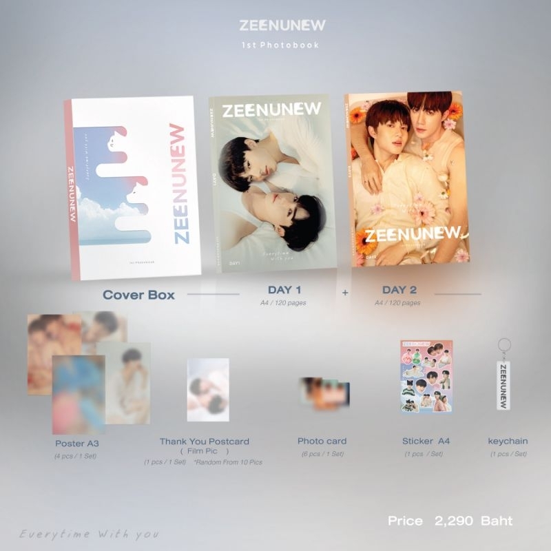 Zee Nunew Photobook Official Znn Zeenunew | Shopee Philippines