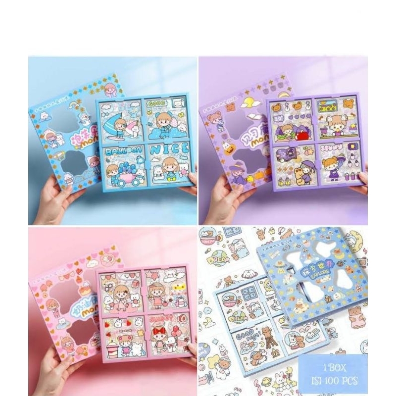 Momo Box Sticker 1 Retail Box Contents 25pcs | Shopee Philippines