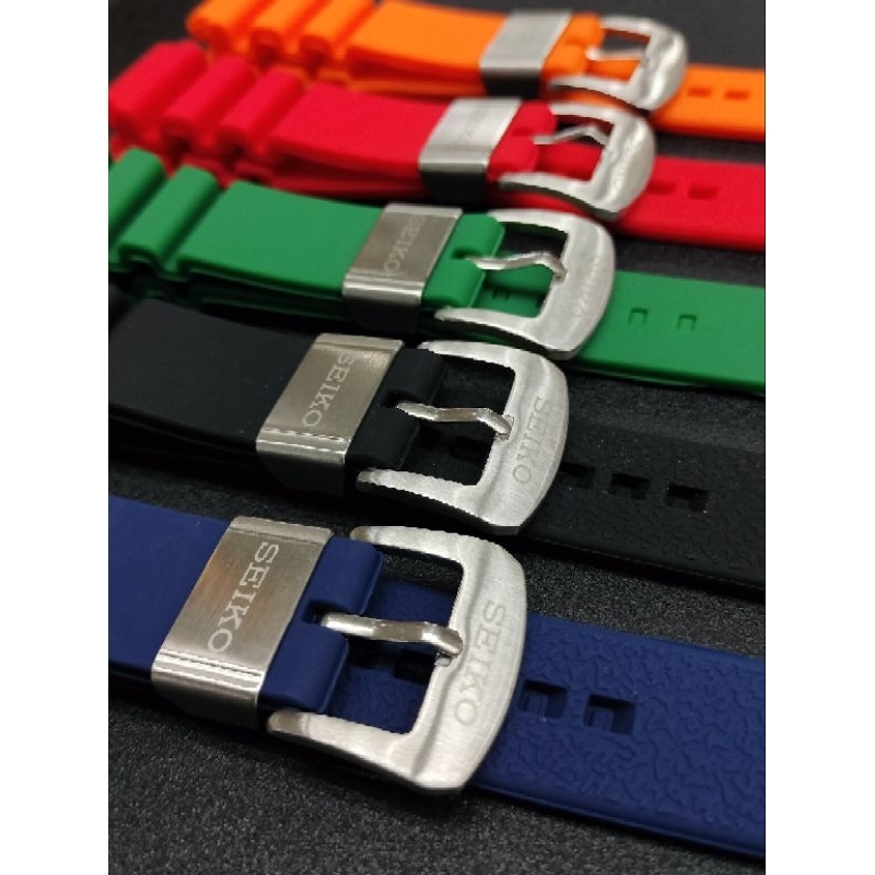Seiko DIVER Watch STRAP Prospect 22mm 22mm SILICON STRAP SEIKO DIVER Watch Shopee Philippines
