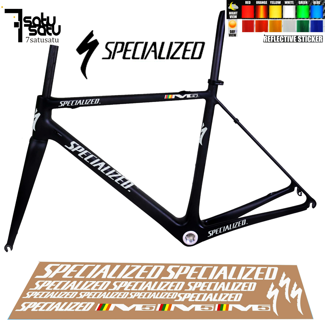 Specialized bike sales stickers