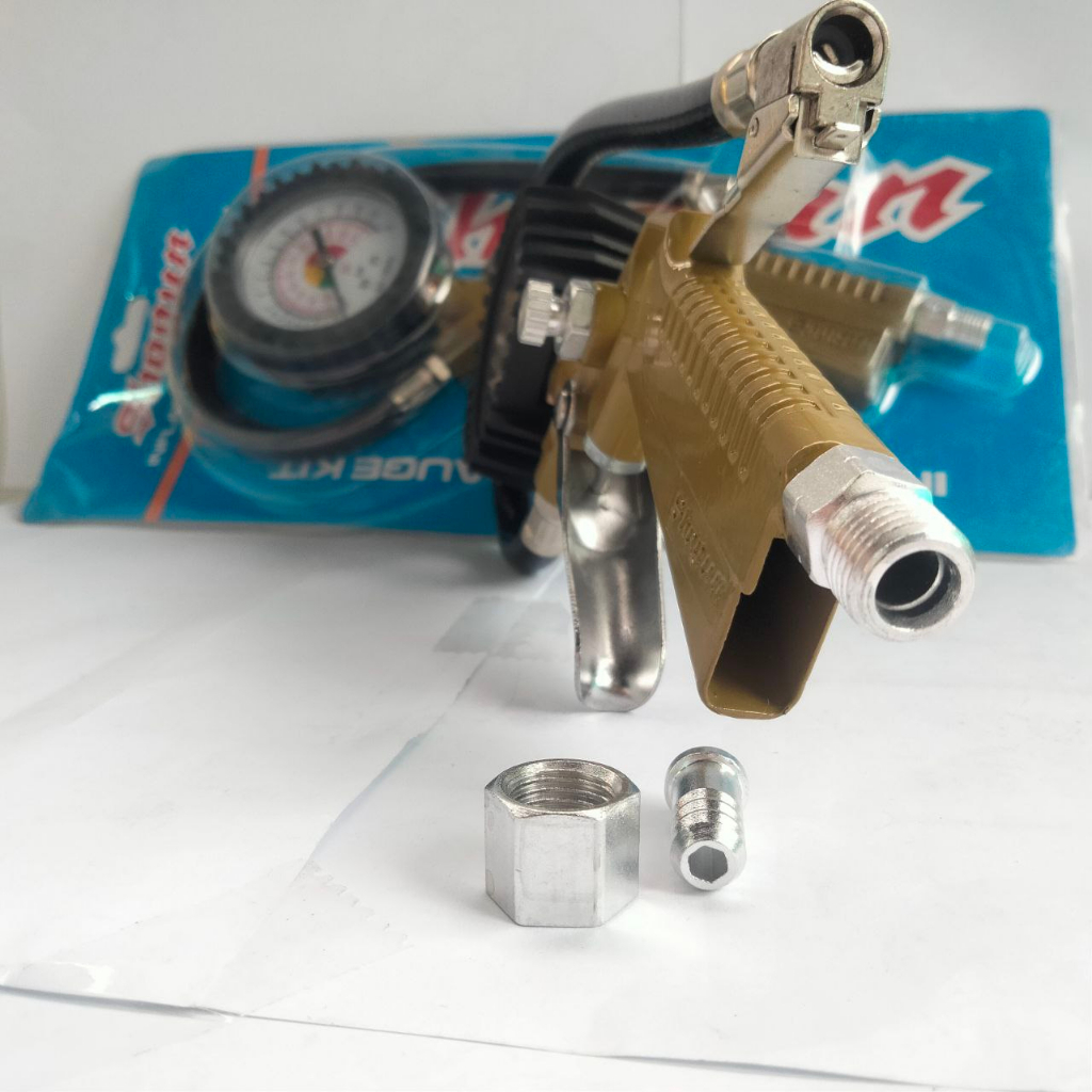 Inflator And Gauge Kit TG3 SHOGUN Tire Air Pressure Filler And Gauge