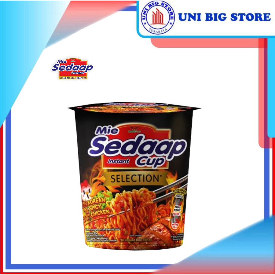 Mie Sedaap SEDAP CUP Selection Korean Spicy Chicken 81 gr Korean Spicy ...