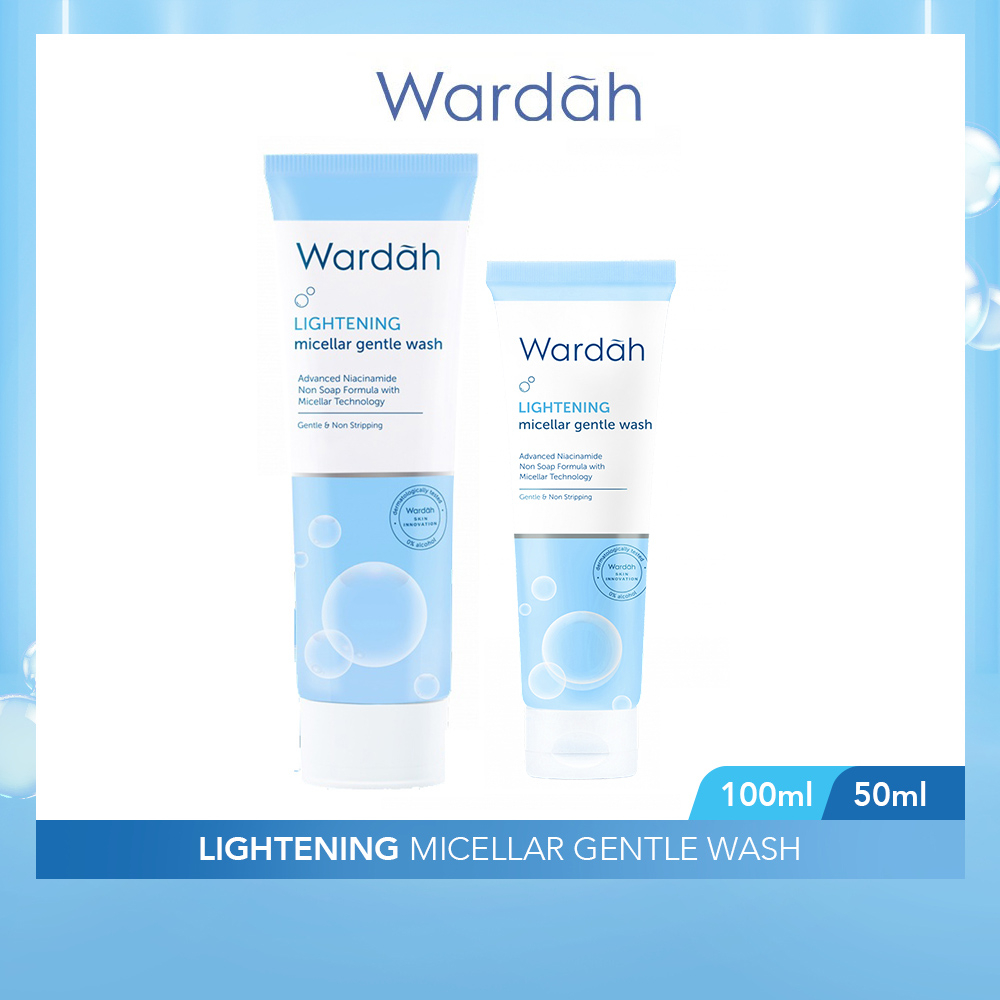 Wardah Lightening Micellar Gentle Wash | Shopee Philippines