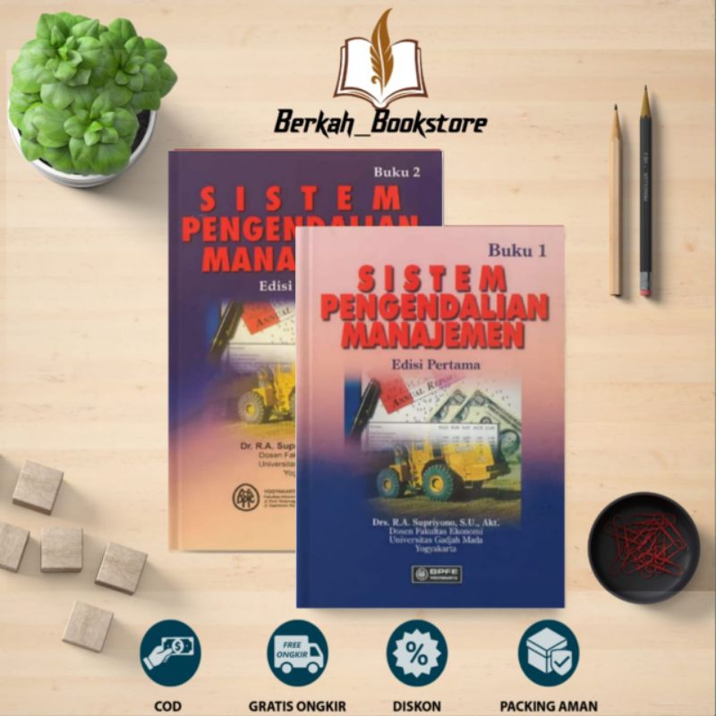 Management Control System First Edition Book 1 & 2 BY DRS.R.A.SUPRIYONO ...
