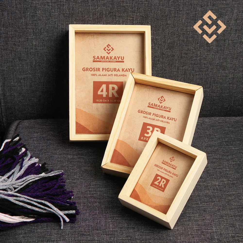 KAYU Dutch Teak Wood Frame 3R Wood Photo Frame Size 3R Shopee Philippines
