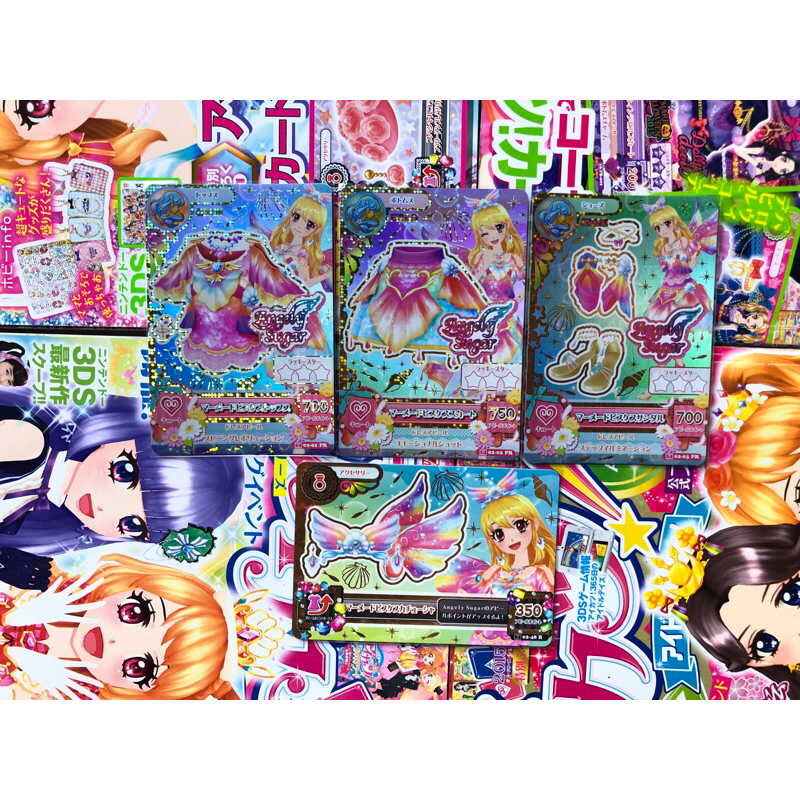 Aikatsu Mermaid Pisces Card Japan Coord Fullset Angely Sugar Ichigo ...