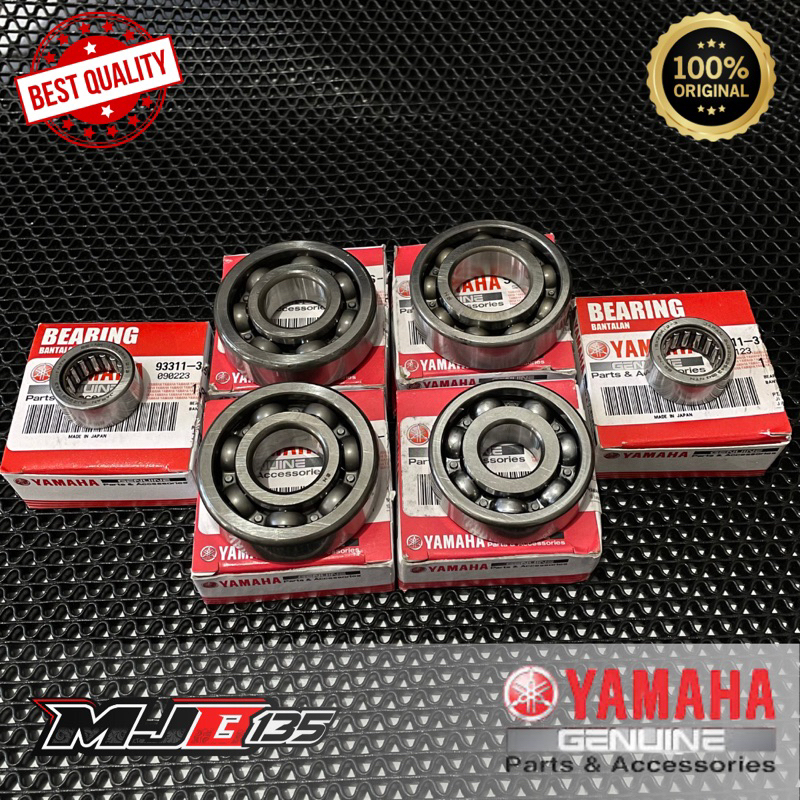 MESIN Bearing Crucket Axle Ratio Engine RXS SET ORIGINAL YAMAHA