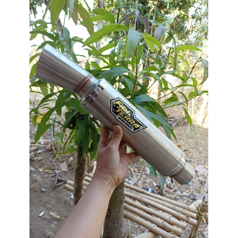 FANTERA racing exhaust Slincer Thai funnel inlet 50mm + clamp and ...