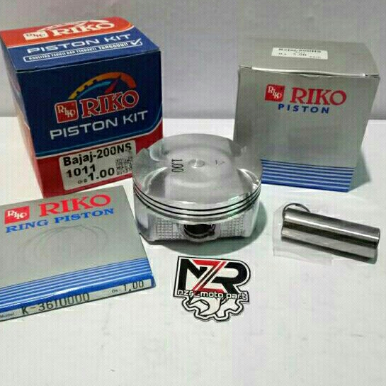 Piston KIT /SEHER SET RING KAWASAKI BAJAJ FULSAR/PULSAR NS 200/NS200 OS ...