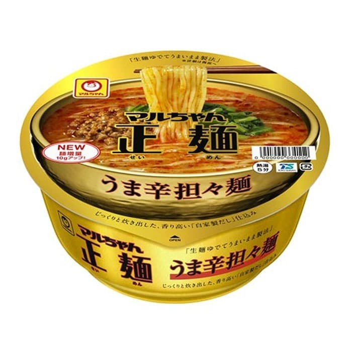 Maruchan Seimen Cup Umakara Tantan Men/Japanese Ramen Extract Meat & Pork Fat/Instant Noodles