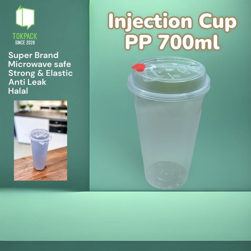 Boba Plastic CUP/INJECTION CUP 700ML 24oz/CHEESE TEA | Shopee Philippines
