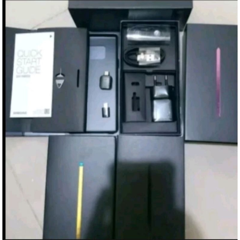 Dus Box Samsung Note 9 fullset Acc fast carging | Shopee Philippines