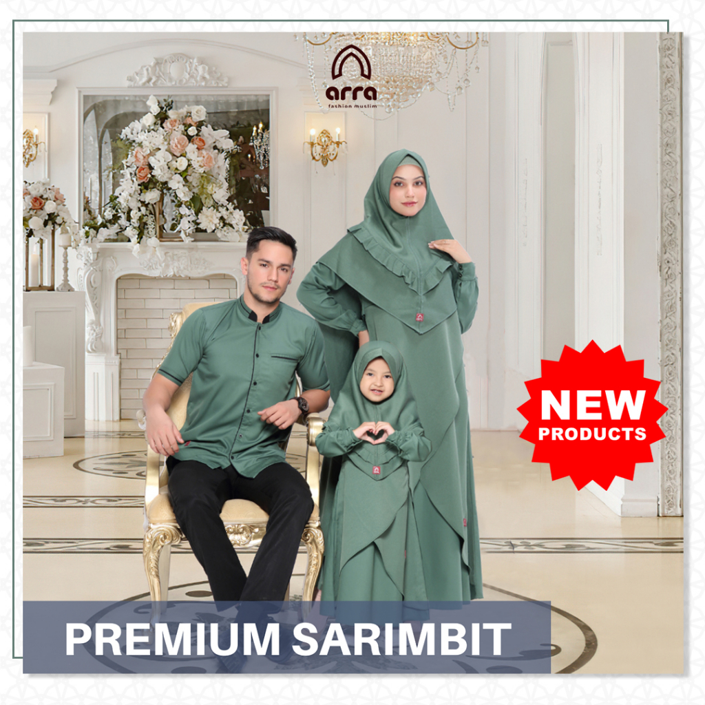 Eid Clothes 2023 Family Couple Series Ar Rahmah Hijau Forest By Arra 