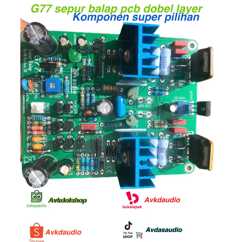 Driver G77 Double layer Pcb Racing Line | Shopee Philippines