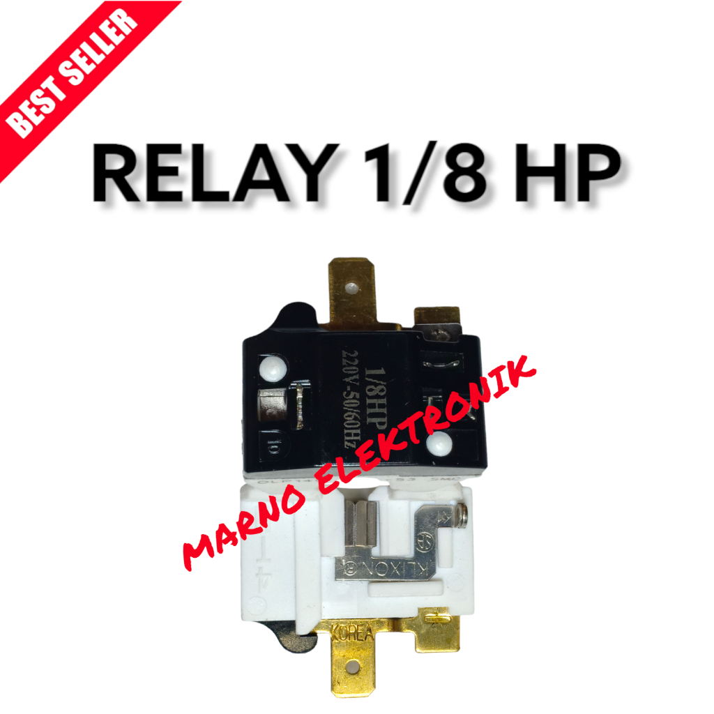 RELAY 1/8 HP RILEY 1 8 ORIGINAL | Shopee Philippines