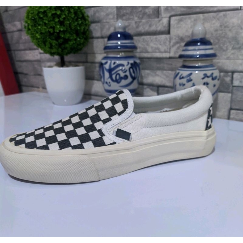 Vans Slip on Catur Original 11 Shoes Import Made in Vietnam Shopee