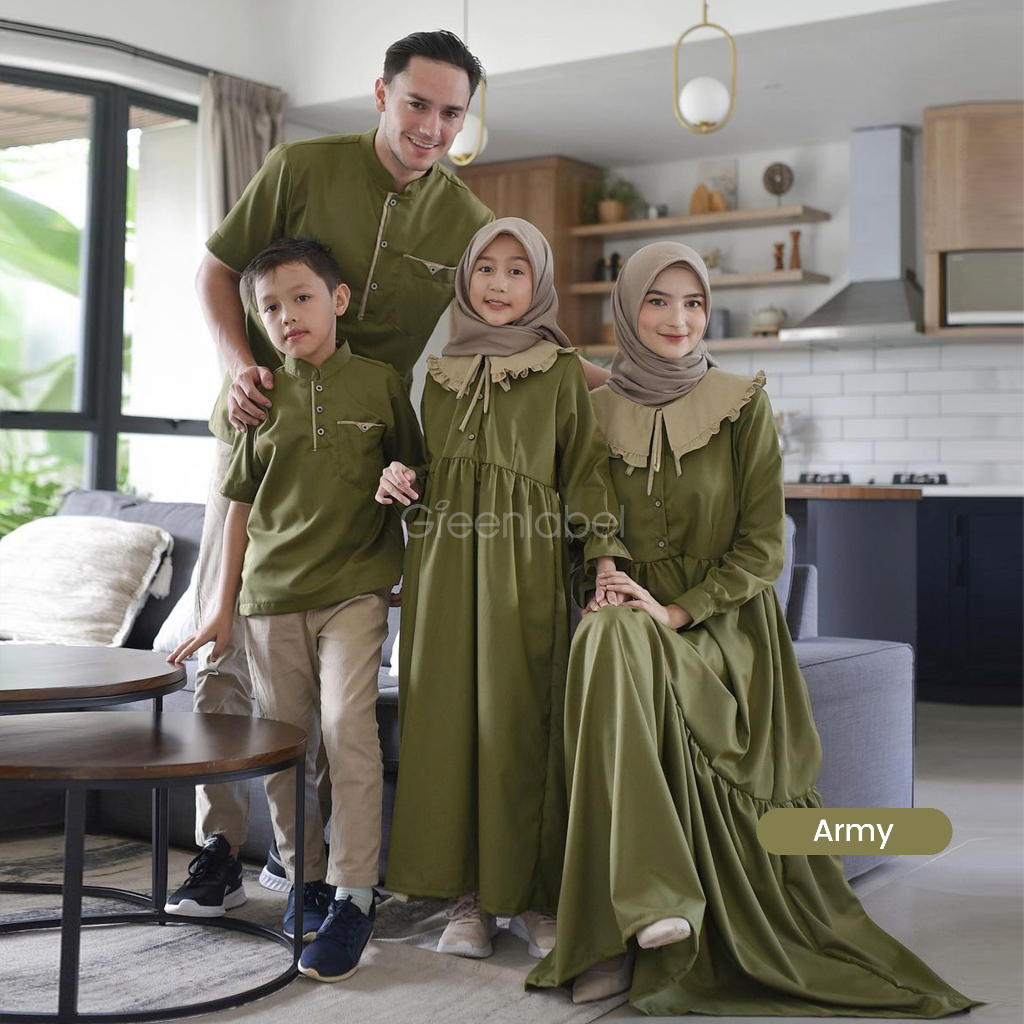HANNA HANIF SERIES - ARMY - GREENLABEL | Shopee Philippines