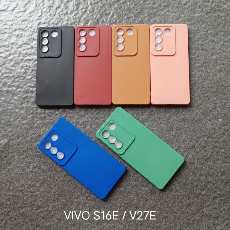 Case Vivo V27E 4G. S16e (2 Models) soft case softcase softshell