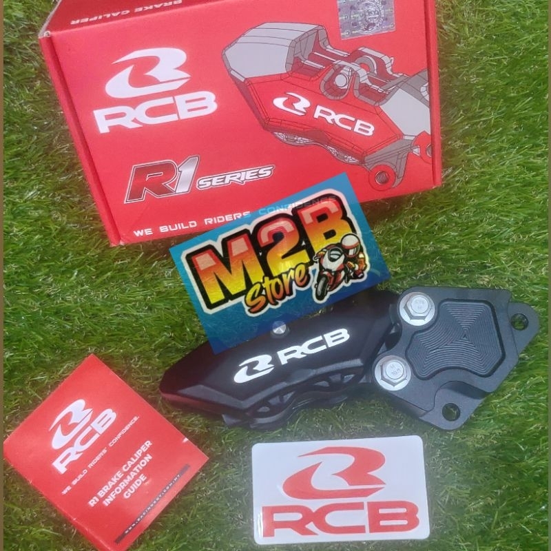 RCB R1 series 4 Piston 4P Original Caliper Bracket Nmax Old 2016 2017 ...