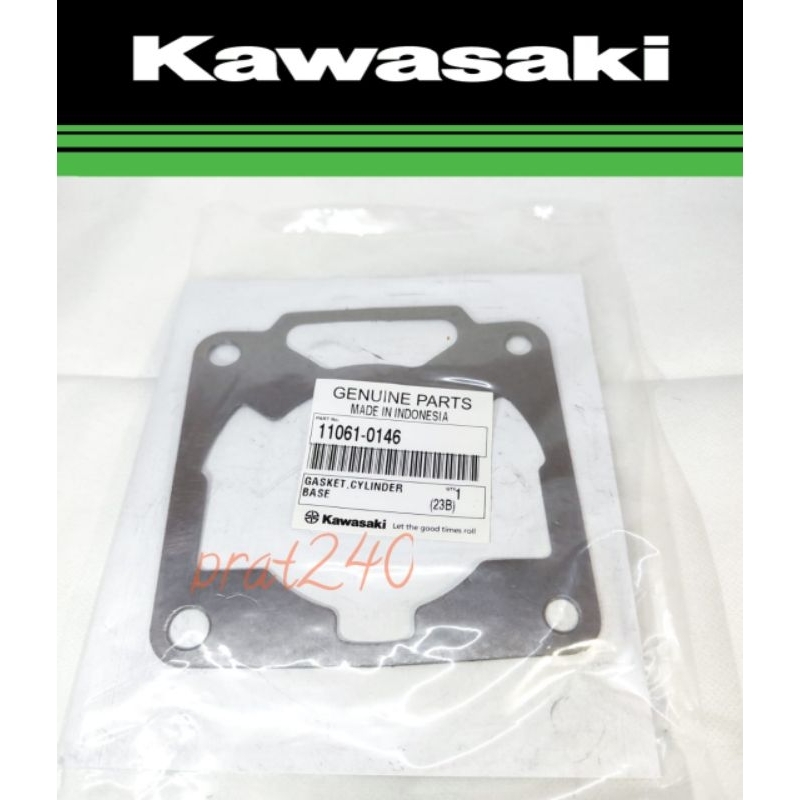 Block GASKET CYLINDER BASE NINJA 150RR, R, SS ORGINAL | Shopee Philippines