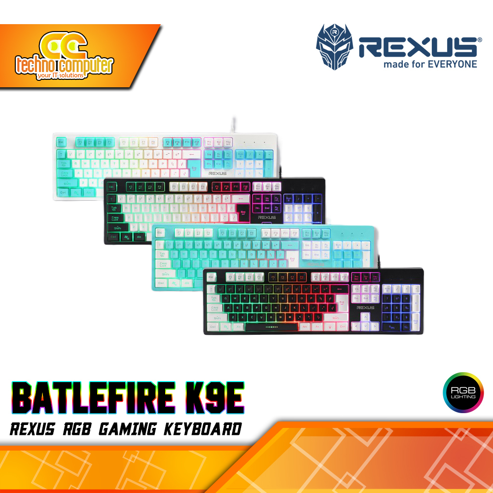 Rexus BATTLEFIRE RX-K9E - Gaming Keyboard | Shopee Philippines