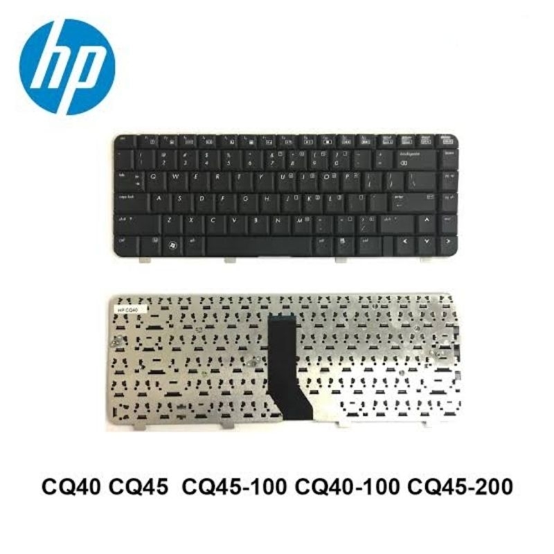 Hp Compaq CQ40 C45 Series Laptop Keyboard with Warranty | Shopee ...