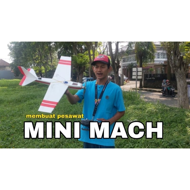 Mini Mach rc plane kit (read description) | Shopee Philippines