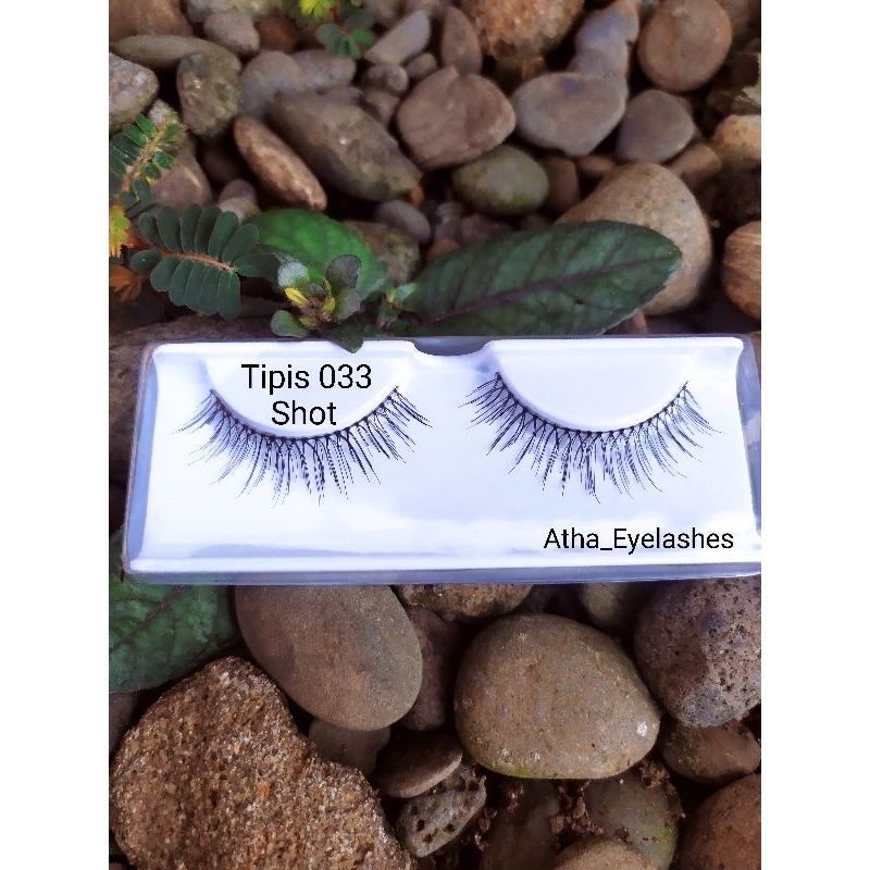 MATA Thin Artisan Eyelashes 033 Shot Dozens (Free Cover) | Shopee ...
