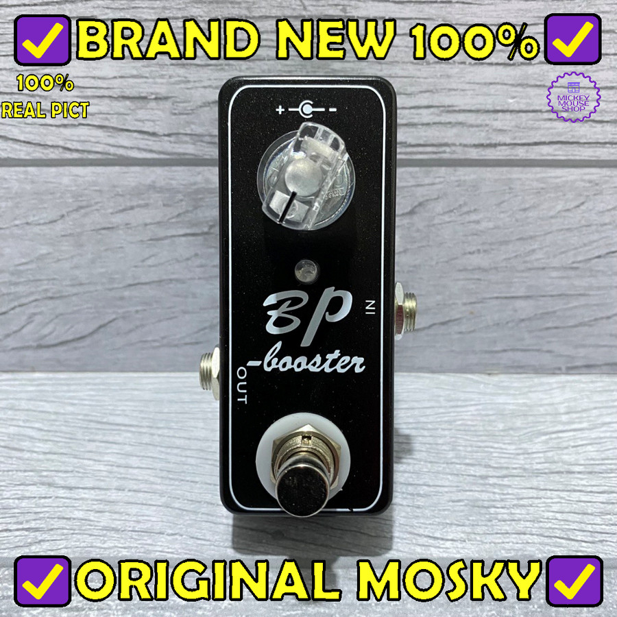 Guitar Effect Mosky BP Booster Clean Volume Boost Gain Effect Pedal EP