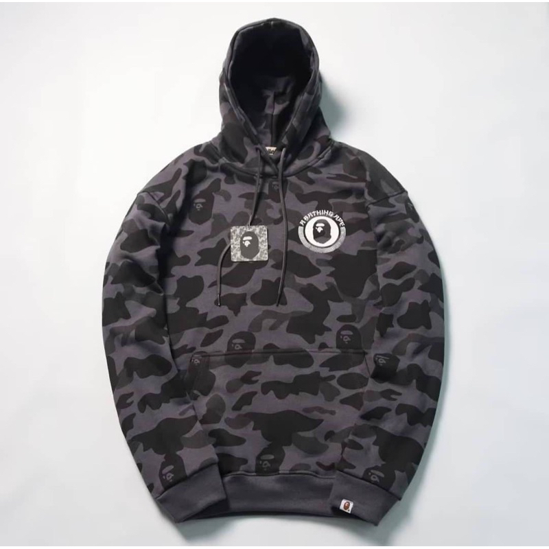 Sweater Hoodie Bape Bathing Ape Strong Together Camo Tiedye Lebel Shopee Philippines