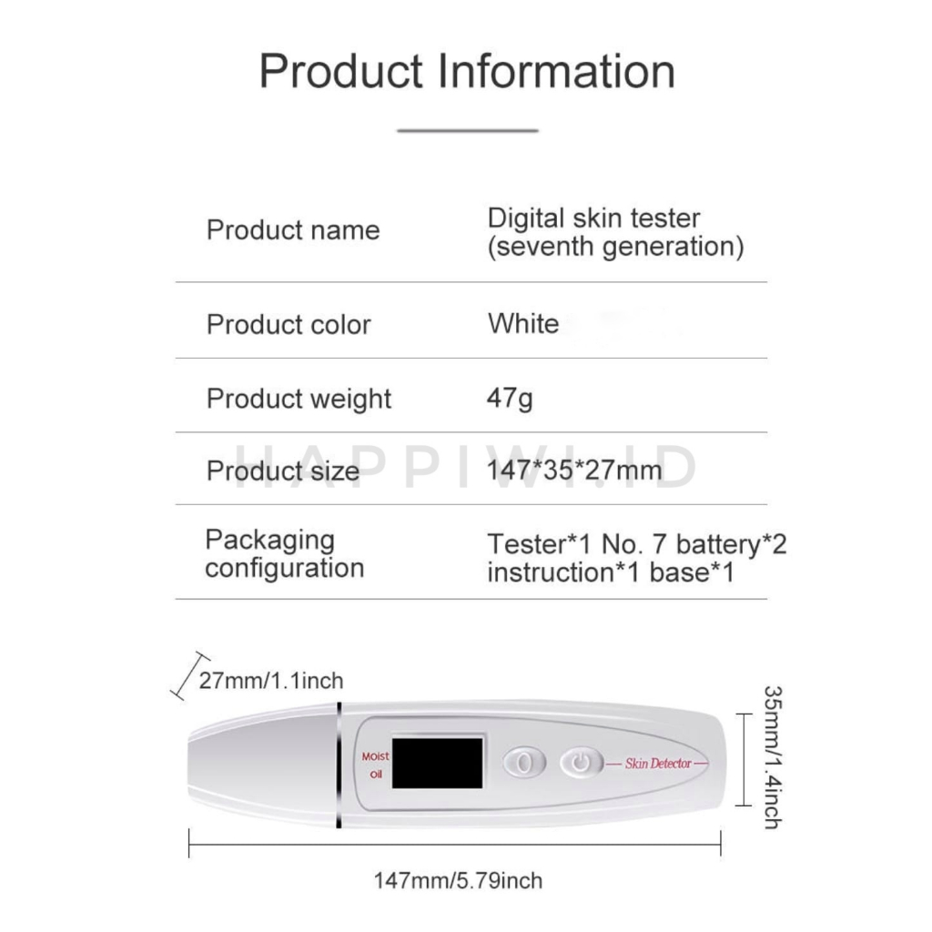 Skin Analyzer skin Analyzer skin moisture tester moisture oil tester ...