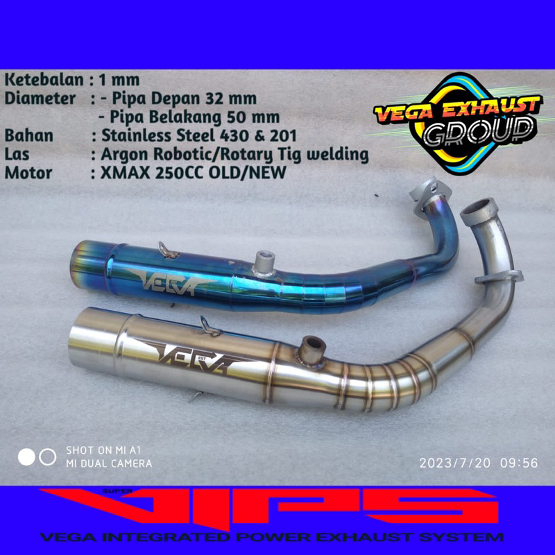 Racing exhaust neck XMAX 50cc YAMAHA XMAX 250cc /TMAX/XMAX 300CC